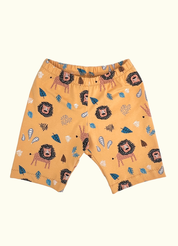 Yellow Lions Baby and Children's Shorts