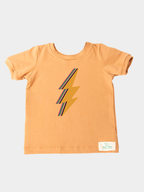 Lightning Bolt Baby and Children's T-shirt