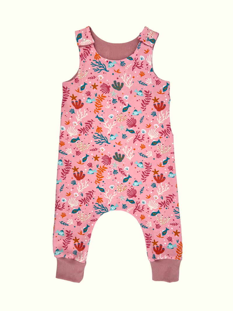 Pink Sea Life Baby and Children's Romper