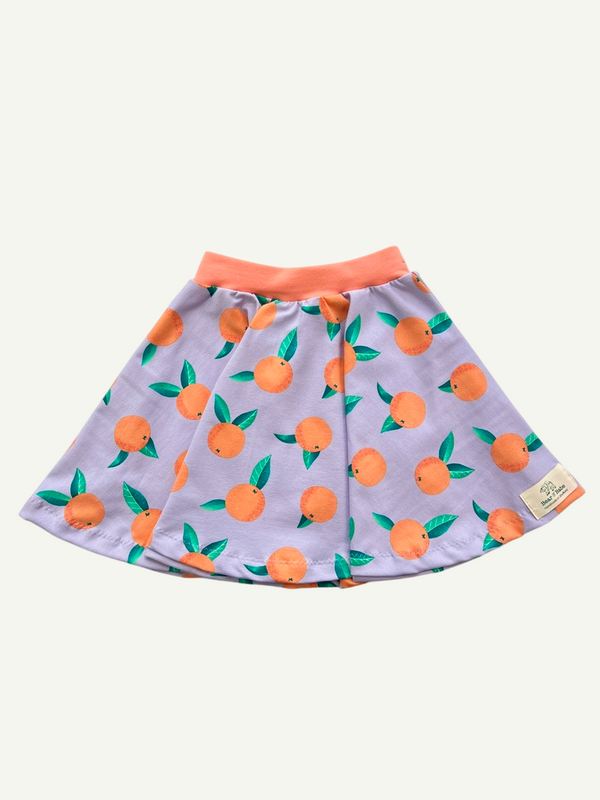 Lilac Clementines Baby and Children's Skirt