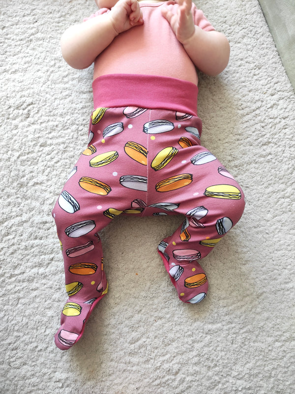 Macarons Baby and Children's Footed Leggings