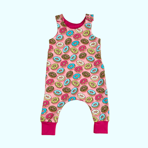 Pink Donuts Baby and Children's Romper