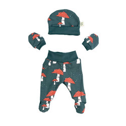 Pine Toadstools Newborn Baby Set