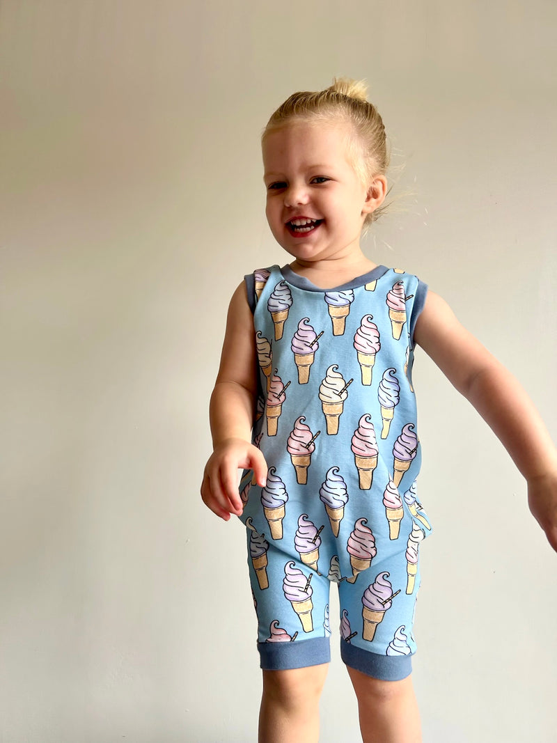 Ice Creams Baby and Children's Short Romper