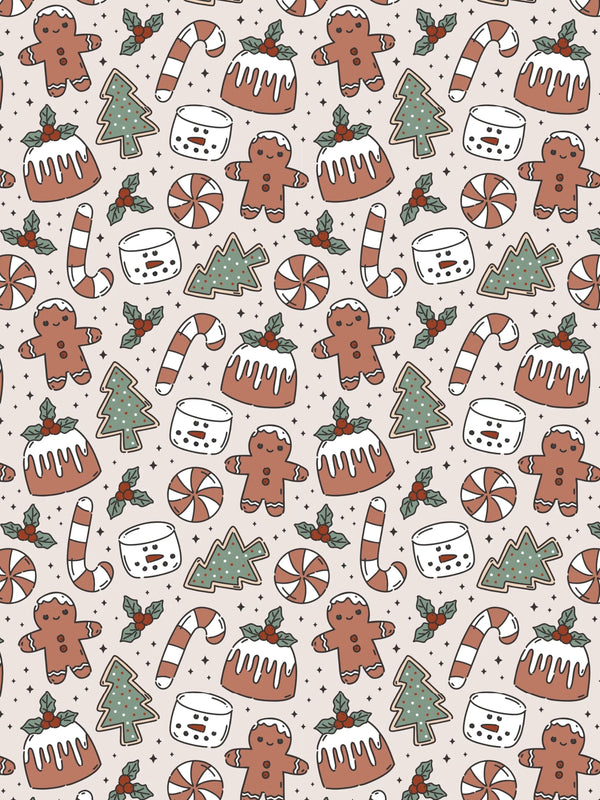 Jolly Christmas Biscuits Baby and Children's Twist Headband