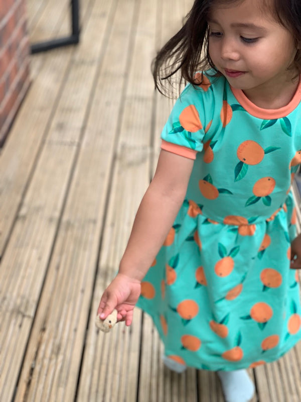 Mint Clementines Baby and Children's Dress