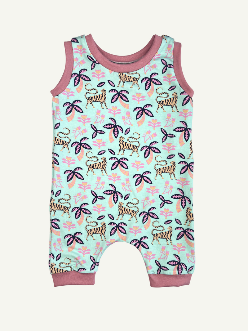 The Tail of the Tiger Baby and Children's Short Romper
