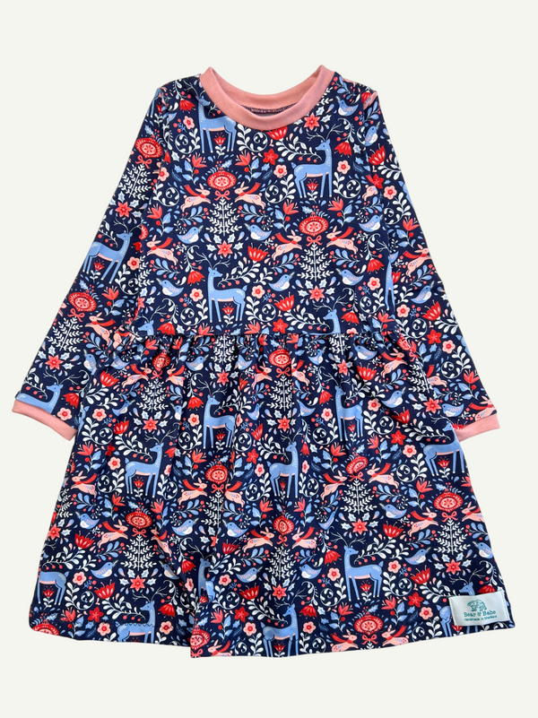 Scandi Christmas Baby and Children's Dress
