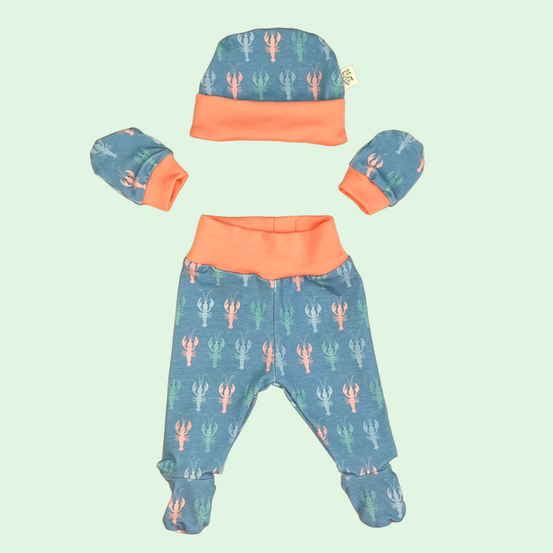 Lobsters Newborn Baby Set