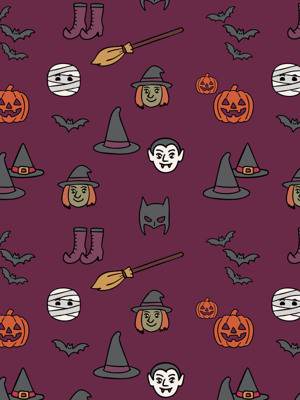 Trick or Treat Night Baby and Children's Footed Leggings
