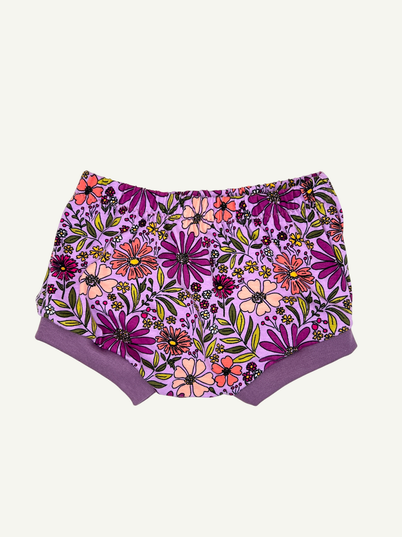 Purple Bloom Baby and Toddler Bummies