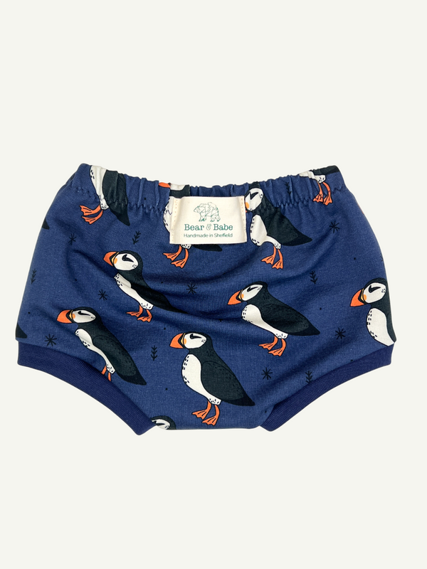 Blue Puffins Baby and Toddler Bummies