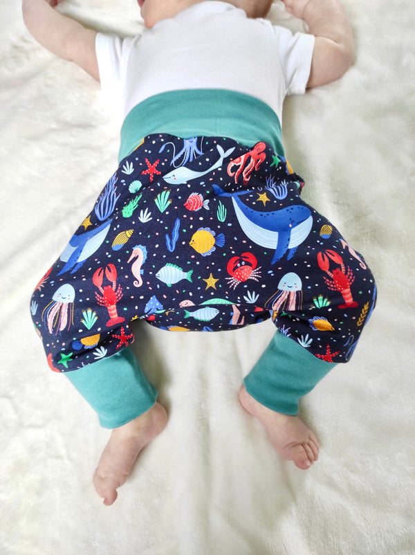 Under the Sea Baby and Children's Harem Pants