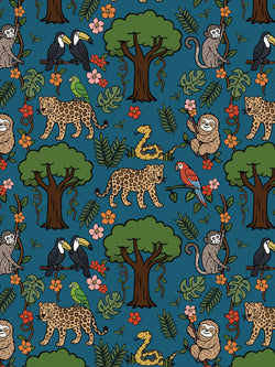 Blue Rainforest Baby and Children's Long Sleeved Tee