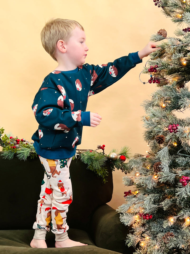 Merry Woofmas Baby and Children's Leggings