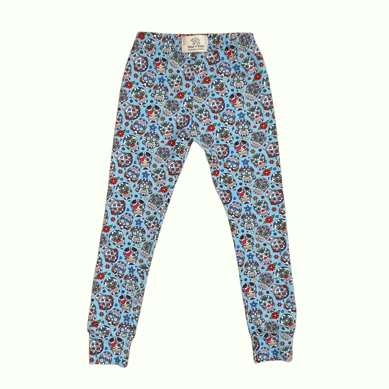 Halloween Sugar Skulls Baby and Children's Leggings
