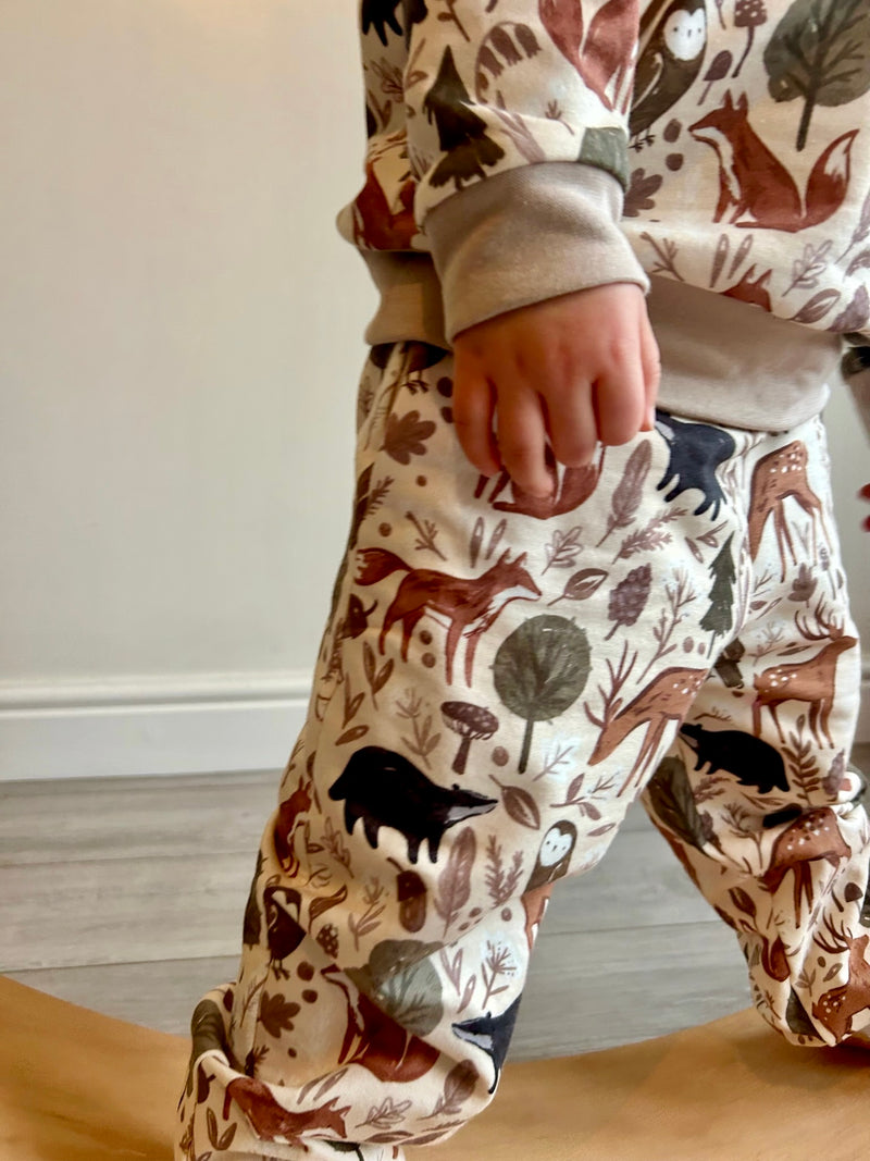 Stone Forest Animals Baby and Children's Joggers