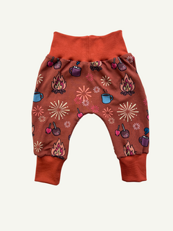 Rust Bonfire Night Baby and Children's Harem Pants