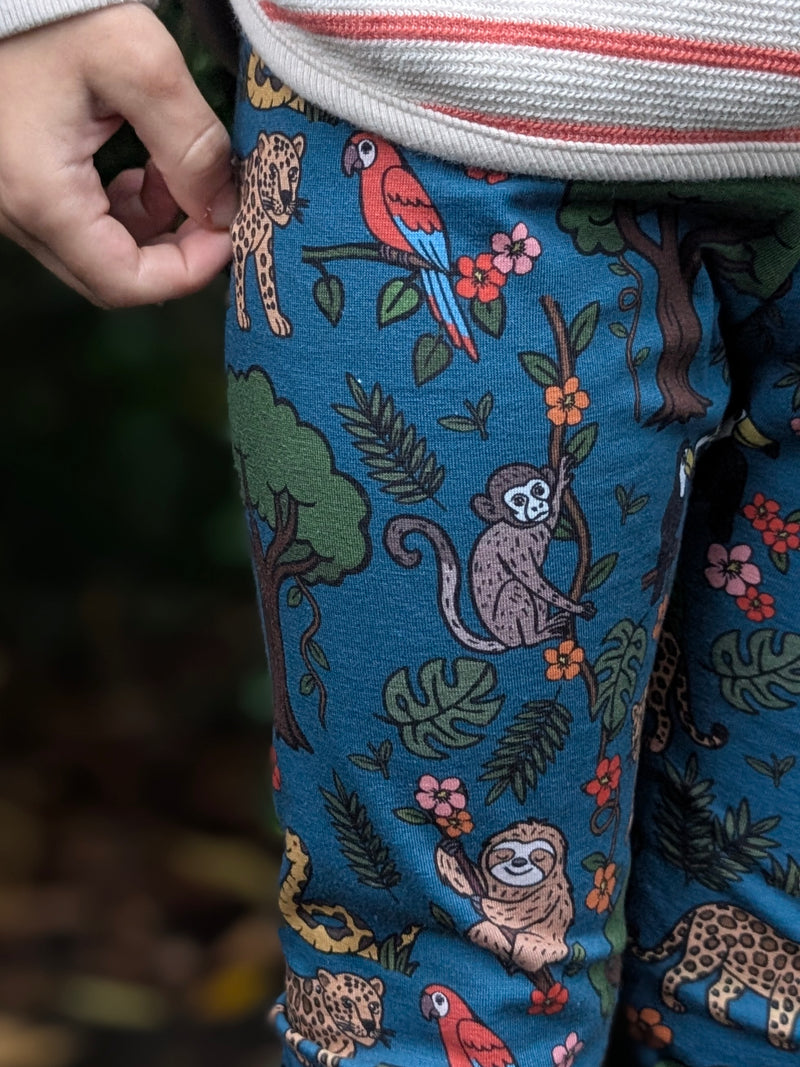 Blue Rainforest Baby and Children's Leggings