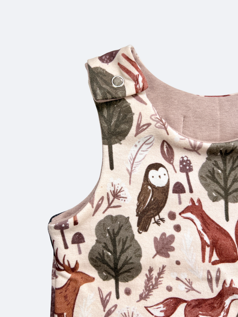 Stone Forest Animals Baby and Children's Romper