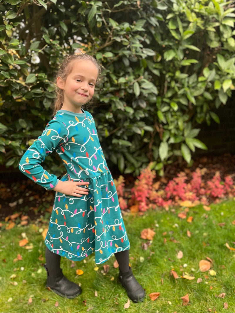 Christmas Lights Baby and Children's Dress