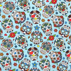 Halloween Sugar Skulls Baby and Children's Zip Sleepsuit