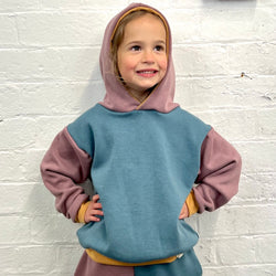 Colour Block Baby and Children's Hoodie