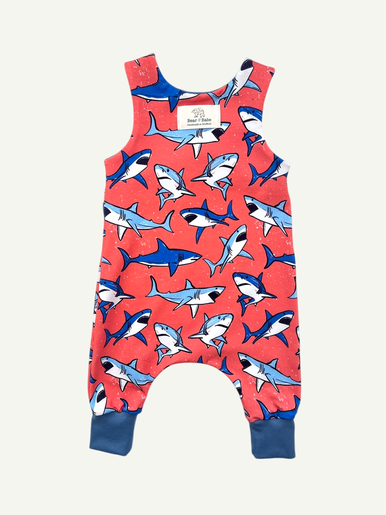 Sharks Baby and Children's Romper