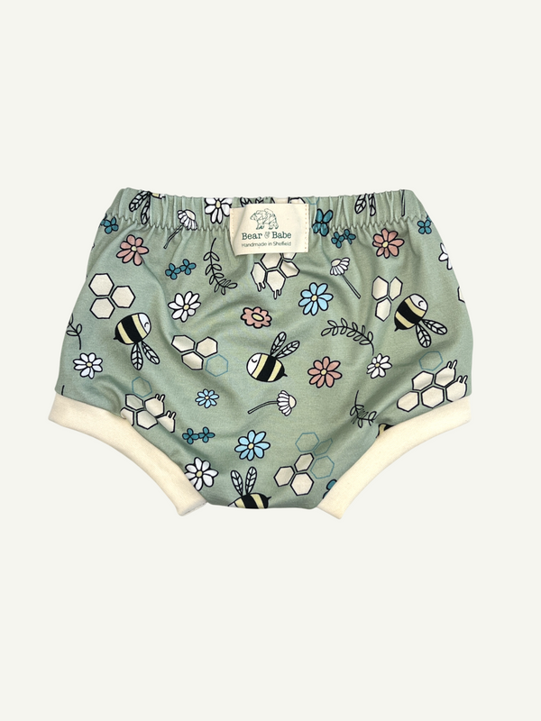 Bumble Bees Baby and Toddler Bummies