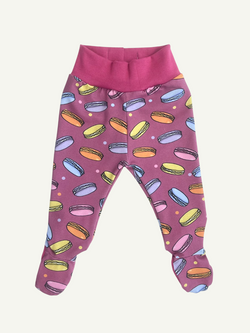 Macarons Baby and Children's Footed Leggings