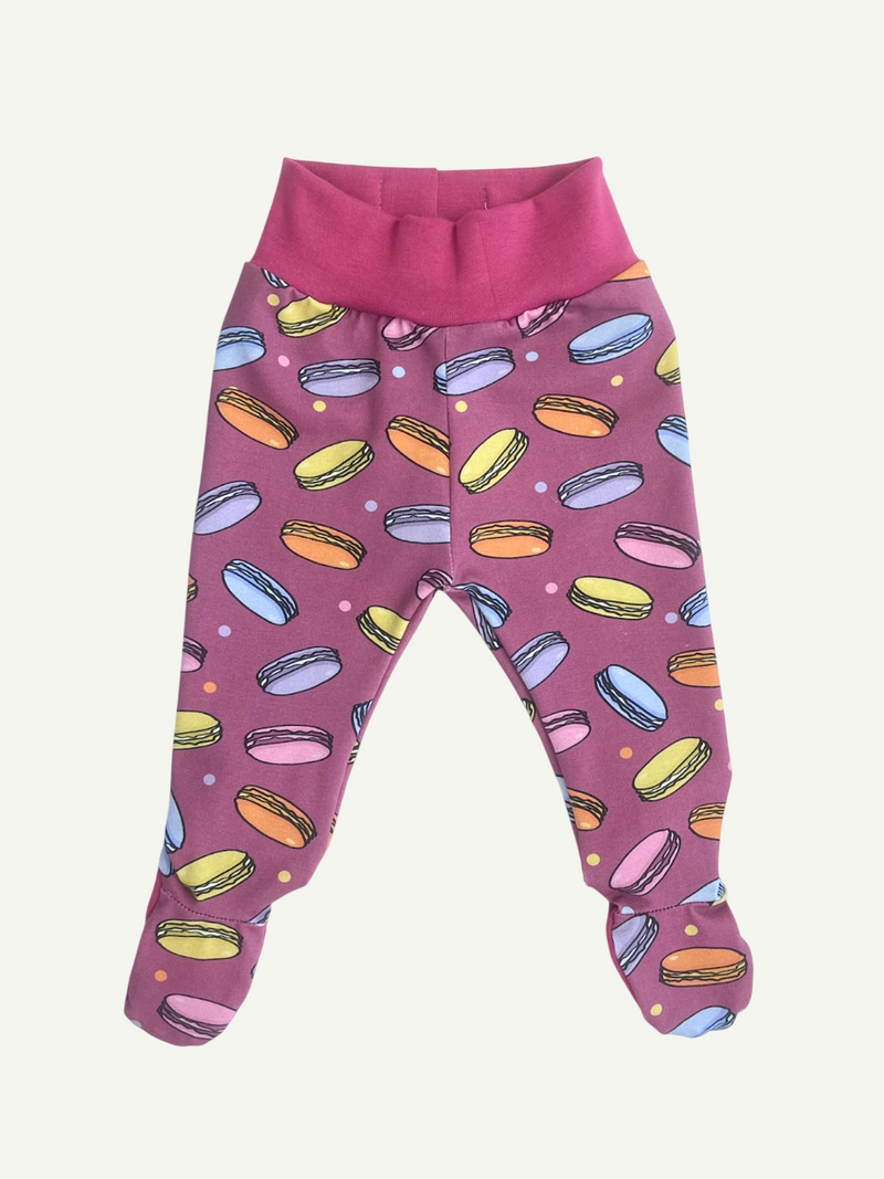 Macarons Baby and Children's Footed Leggings