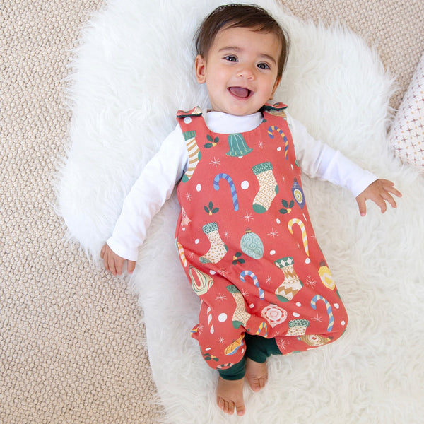 Deck the Halls Baby and Children's Romper