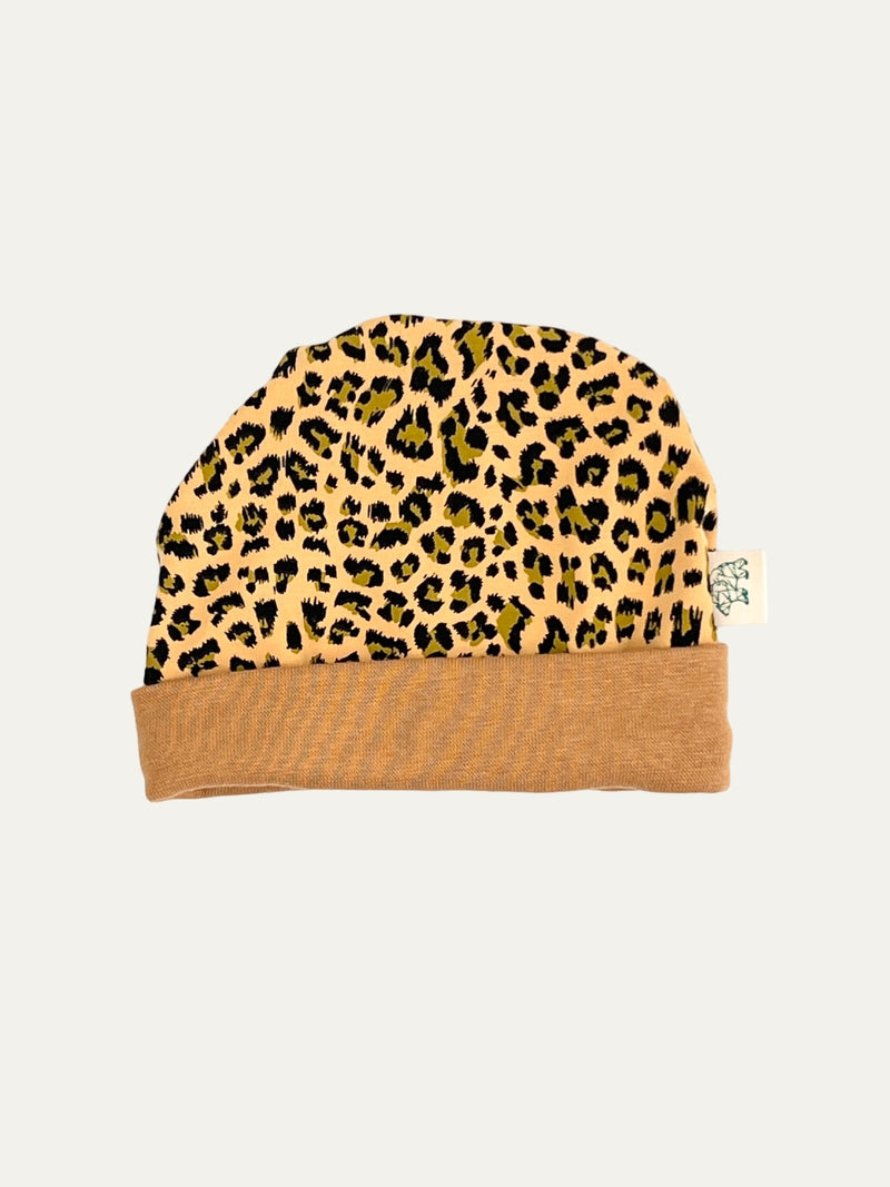 Yellow Leopard Print Newborn Baby Set