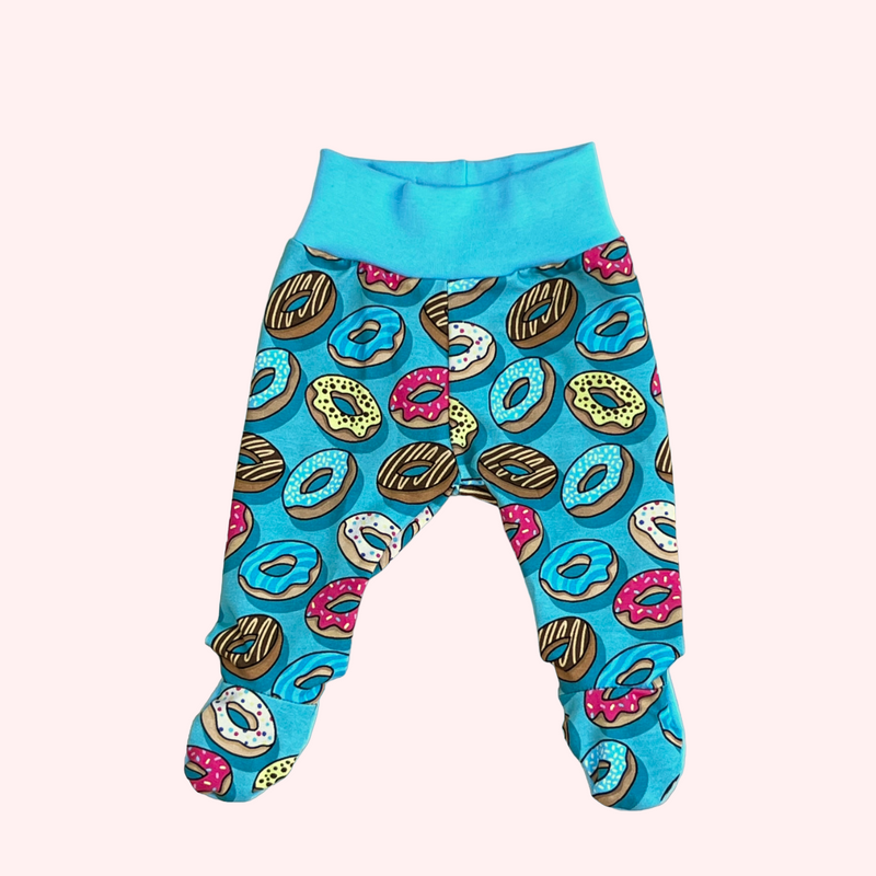 Blue Donuts Newborn Baby Set