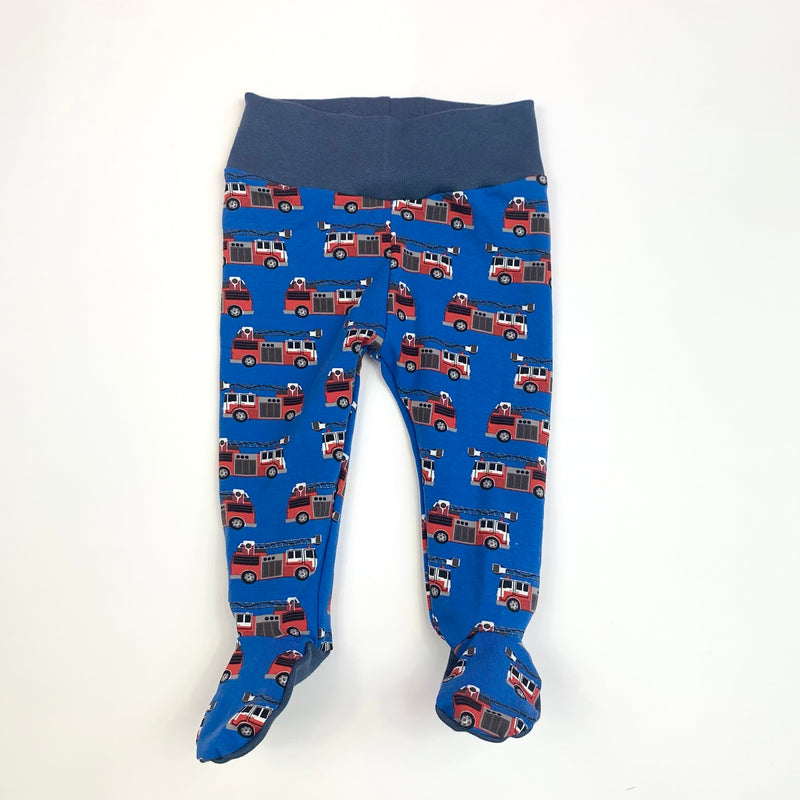0-3 Months Baby and Children's Footed Leggings, Variety of Prints