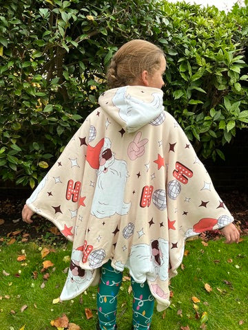 Disco Santa Baby and Children's Hooded Poncho