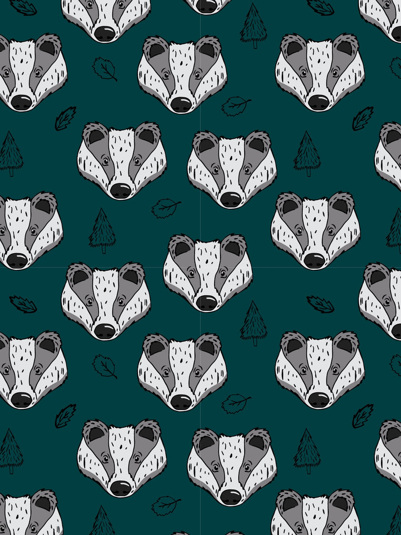 Green Badgers Baby and Children's Romper