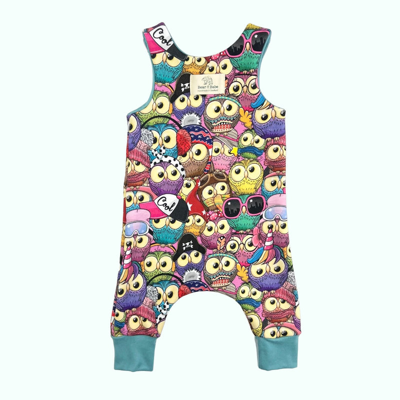 Owl Party Baby and Children's Romper