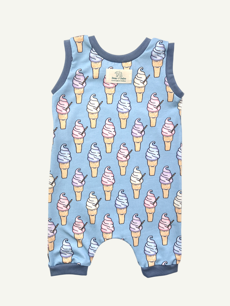 Ice Creams Baby and Children's Short Romper