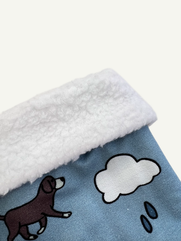 Blue Raining Cats & Dogs Baby and Children's Snood
