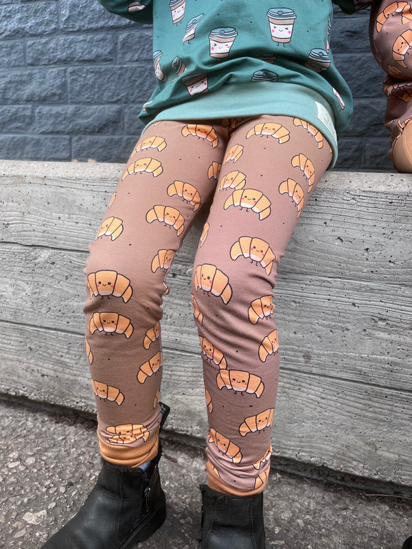 Croissants Baby and Children's Leggings
