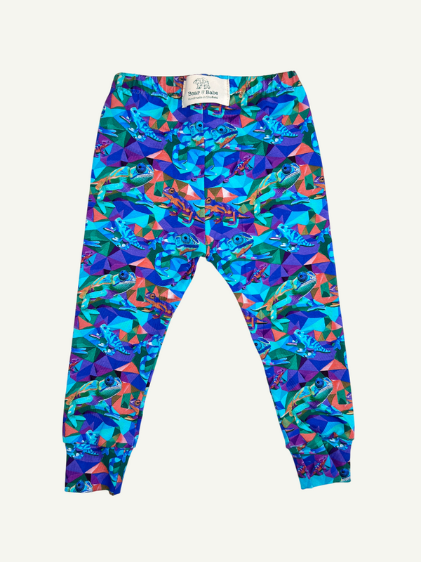 Geo Chameleons Baby and Children's Leggings
