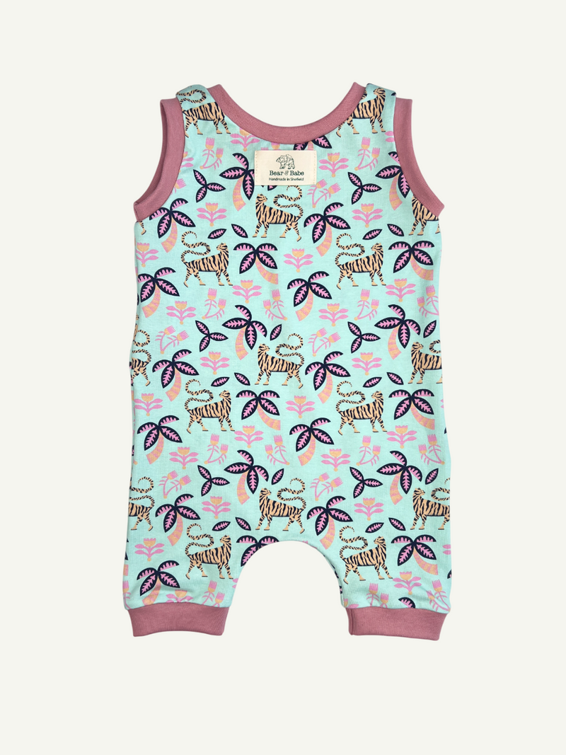 The Tail of the Tiger Baby and Children's Short Romper