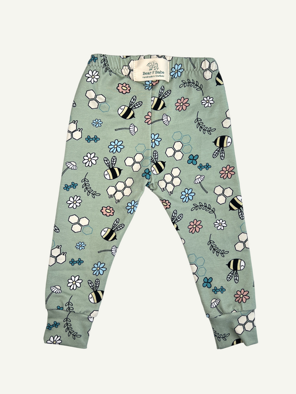 Bumble Bees Baby and Children's Leggings