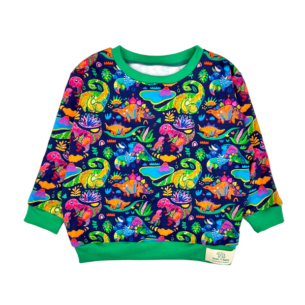Groovy Dinos Baby and Children's Sweater