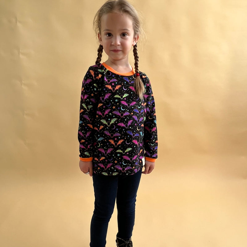 Halloween Bats Baby and Children's Long Sleeved Tee