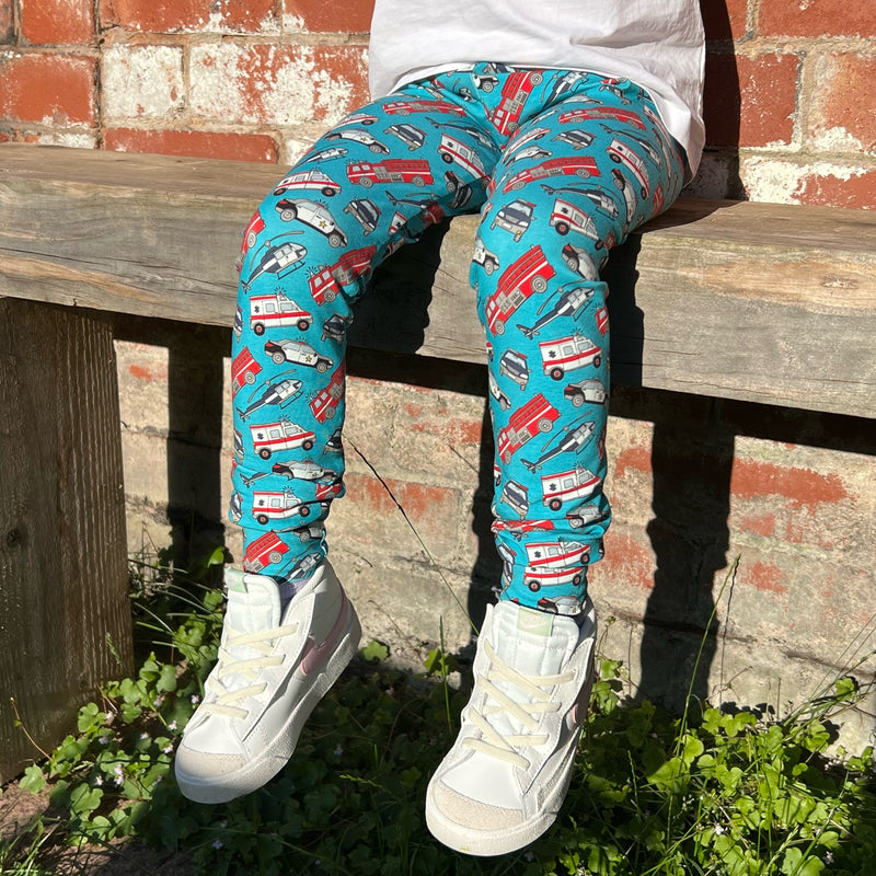 Emergency Vehicles Baby and Children's Leggings