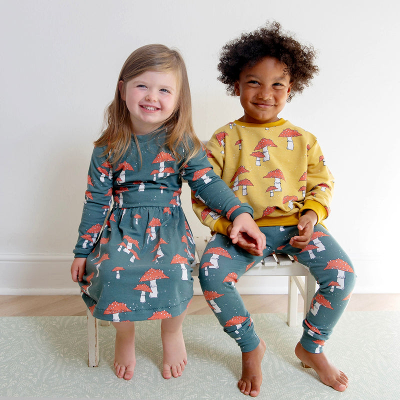 Pine Toadstools Baby and Children's Dress