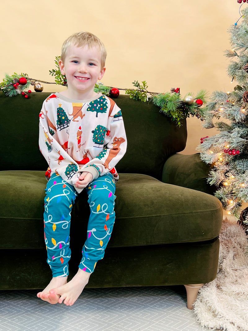Christmas Lights Baby and Children's Leggings