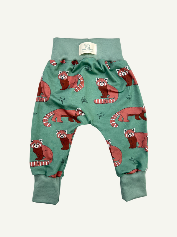 Red Pandas Baby and Children's Harem Pants